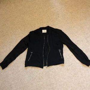 Bershka Black Thin Jacket